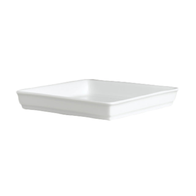 Steelite 6300P109 Square Deep Tray 22.0 Oz 5.75" X 5.75" X 1.0"