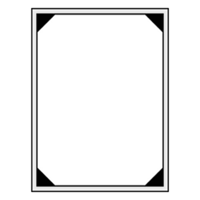 Risch RIO-1V 8.5X14 Rio Hardback Reptilian Pattern Menu Cover (specify Color) 8-1/2" X 14"