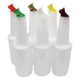 TableCraft Products 8032A - Cash & Carry PourMaster® Complete Unit, Quart, Includes: Container Easy Grip Neck