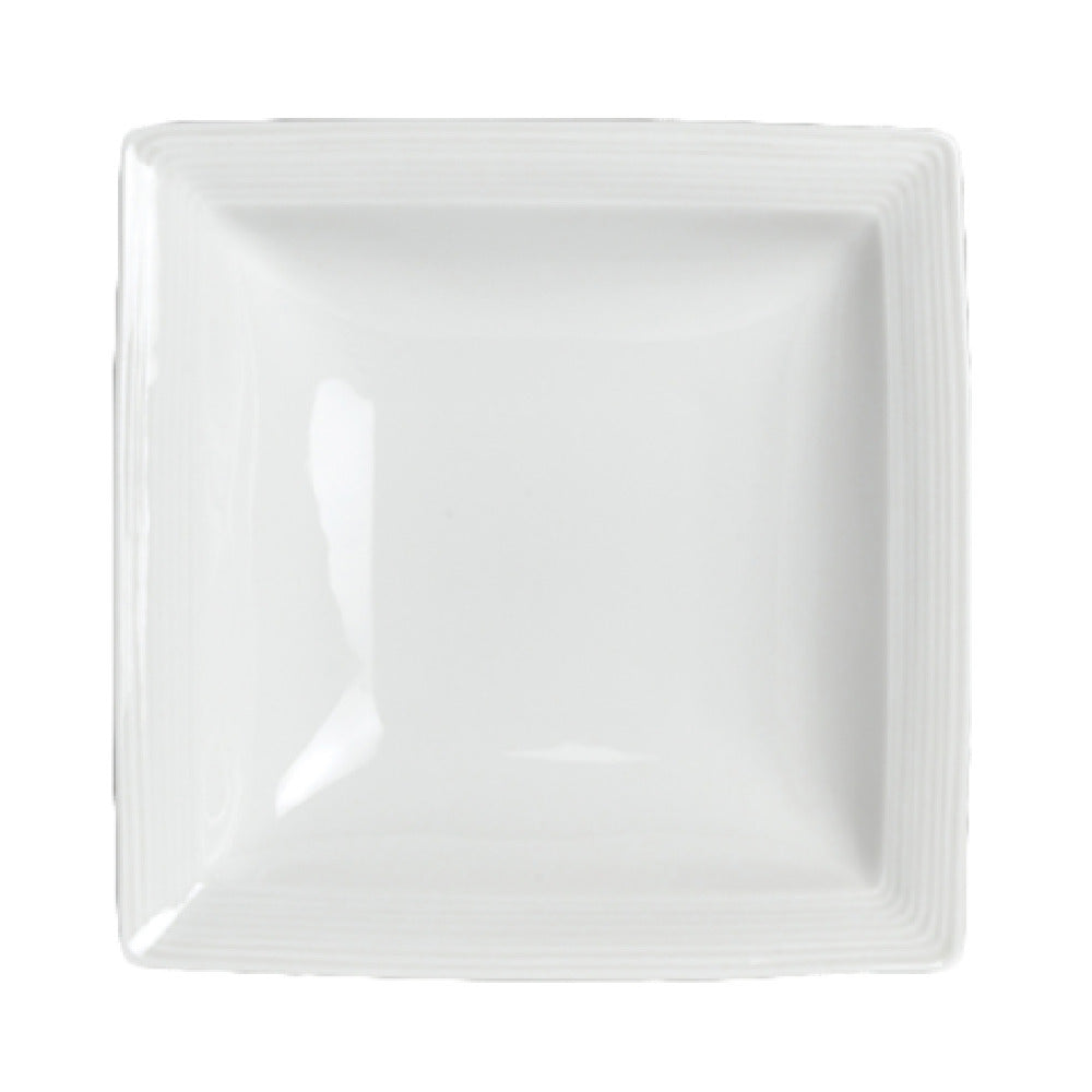 Steelite 6300P081 Square Soup Plate 11.0 Oz 7.0" X 1.5"