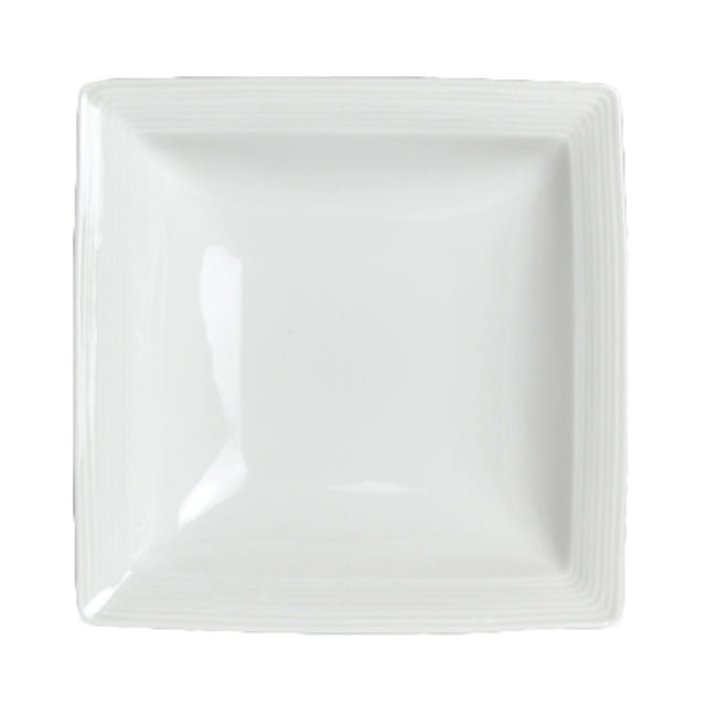 Steelite 6300P081 Square Soup Plate 11.0 Oz 7.0" X 1.5"