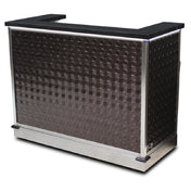 Forbes Industries 4866L-5-TREND Mystique Mobile Bar 60"W X 31.5"D X 48.25"H Removable Trend Countertop