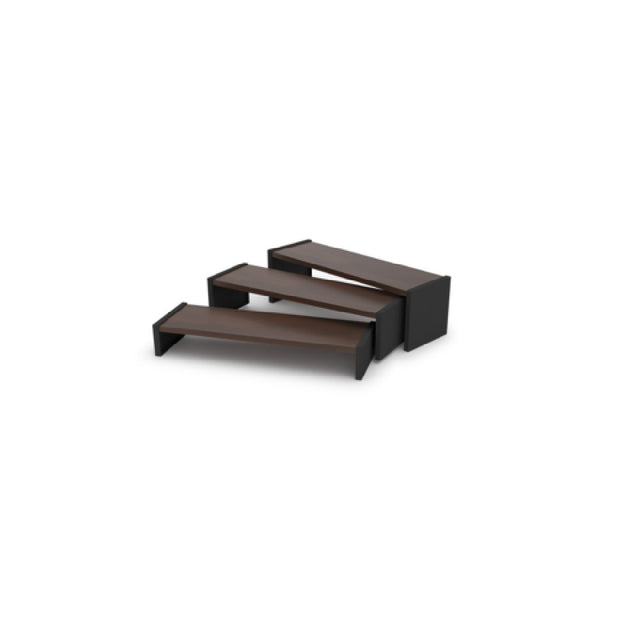Bon Chef 2964-BW Nesting Buffet Stand 21" X 6.75" X 5" Rectangular
