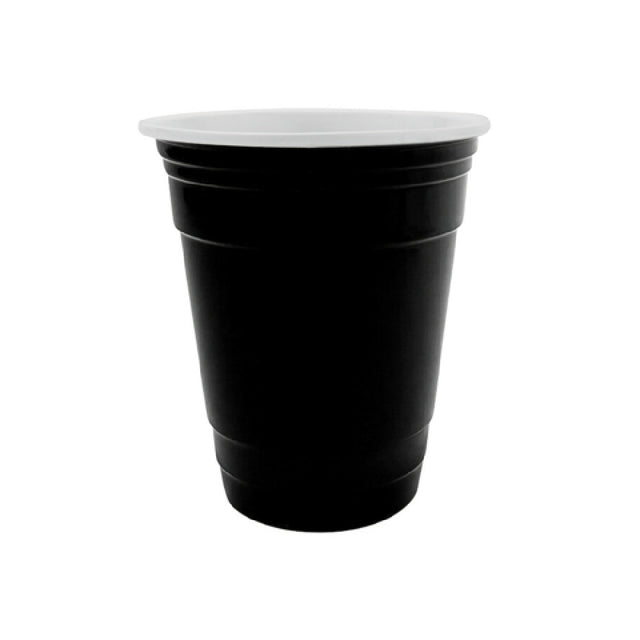 GET Enterprises SC-16-BK Tumbler 16 Oz. (18 Oz. Rim Full) 4.13” Max Dia. X 4.95”H