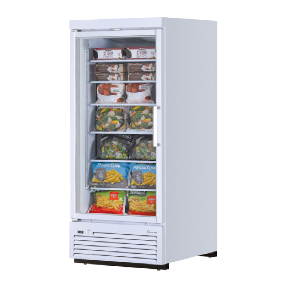 Turbo Air TJMF-30SDW(B)-N Super Deluxe Glass Merchandiser Freezer One-section