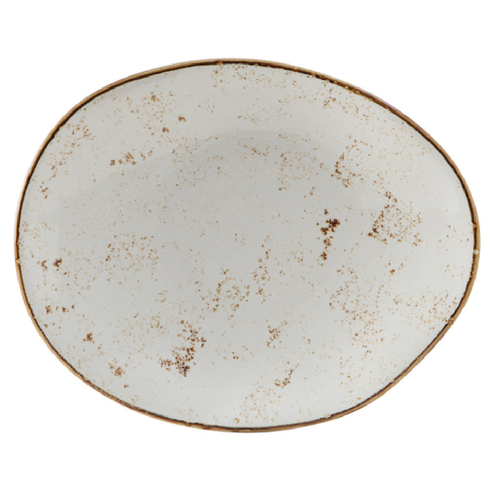 Tuxton GGA-652 Plate 12" X 9-3/4" X 2"H Ellipse