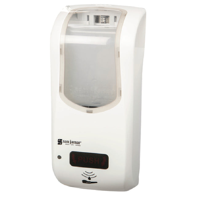 CFS Brands SH970WHCL - San Jamar - Summit Rely™ Hybrid Soap Dispenser, 5-1/2"W X 4"D X 12"H