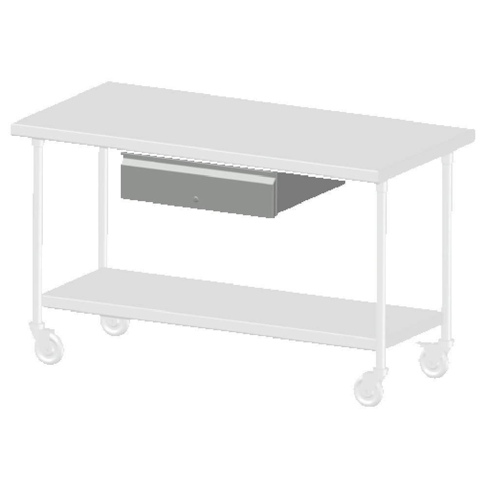 SPG TAC-1520-S - Universal Stainless Roller Bearing Drawer, 15" X 20", Stainless Steel