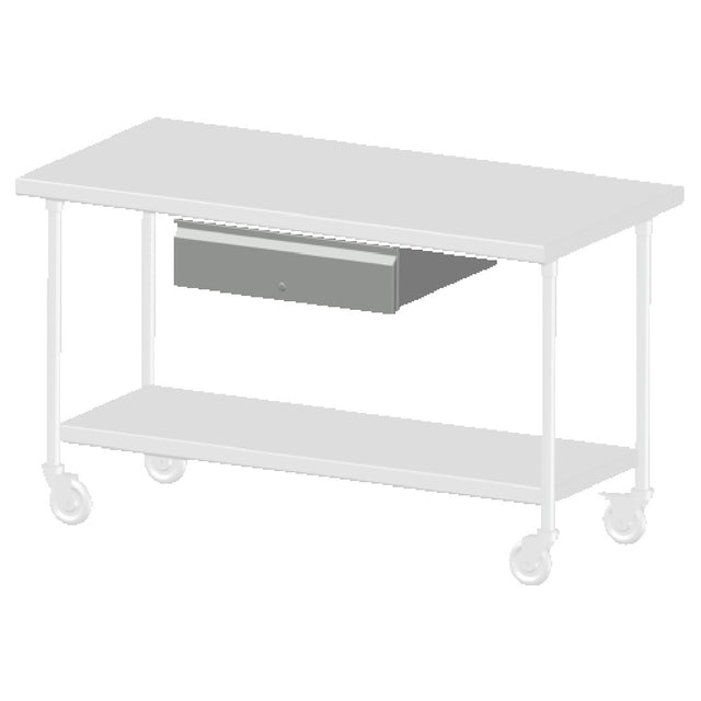 SPG TAC-2020-S - Universal Stainless Roller Bearing Drawer, 20" X 20", Stainless Steel