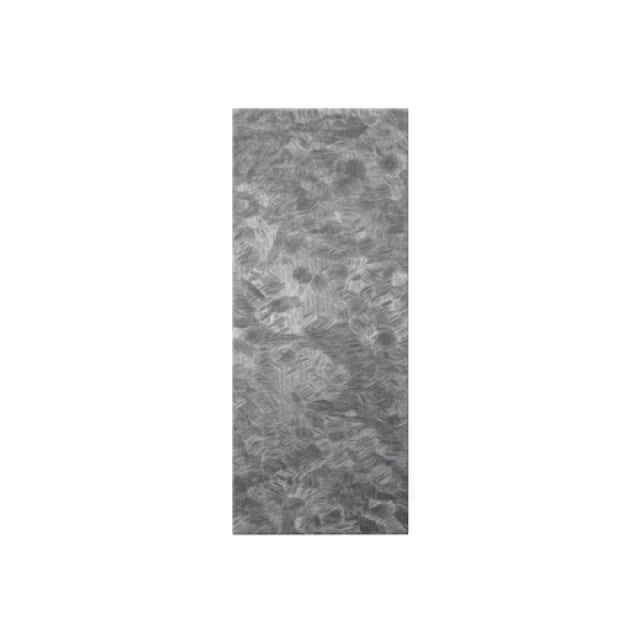 Risch MET-2V 4.25X11 Brushed Metallic Padded Faux-leather Menu Cover (specify Color)