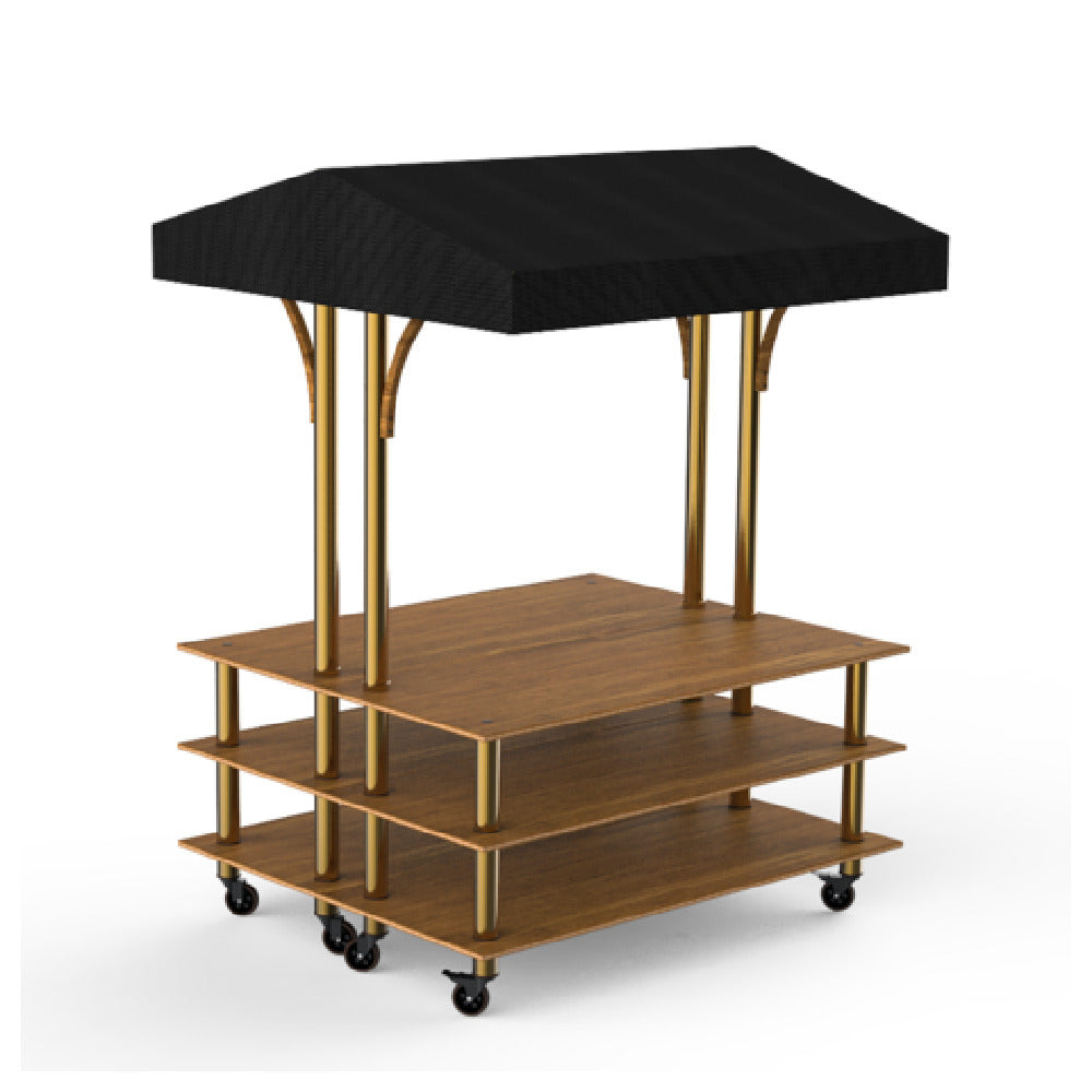 Steelite MGCMLB22BBBW - Back To Back Market Station, 71.0" X 59.0" X 96.0", Modular
