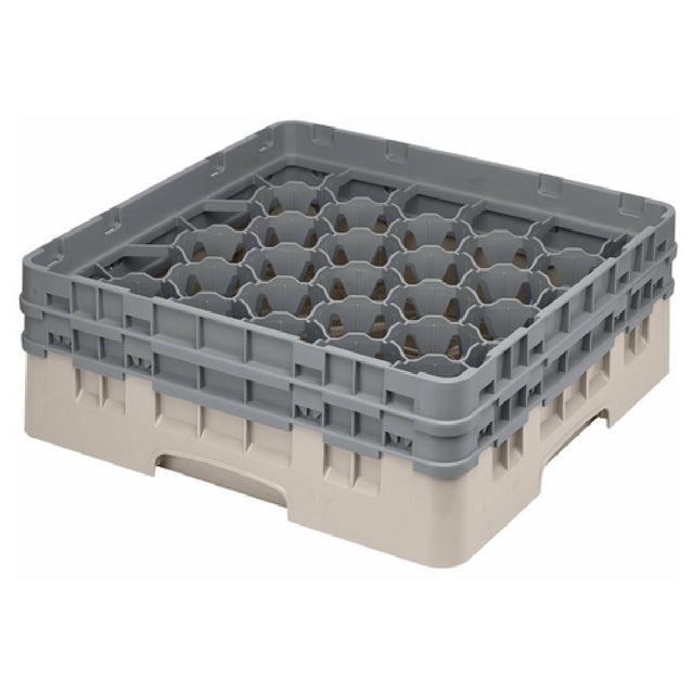 Cambro 30S434184 Camrack® Glass Rack With (2) Soft Gray Extenders Full Size