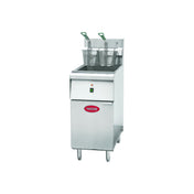 Hubert 105824 - Kratos Commercial Floor Fryer, Electric, 40 Lb. Oil Capacity