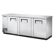 True Refrigeration TBB-4-S-HC Back Bar Cooler Three-section 90-3/8"W