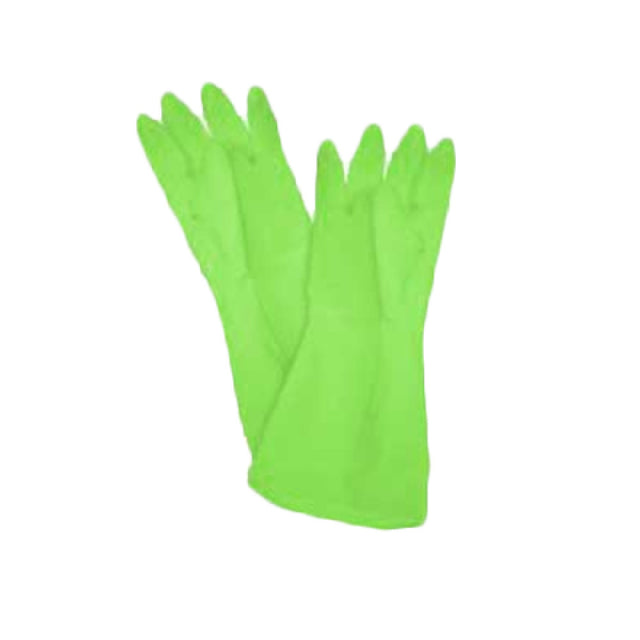 Thunder Group PLGL004GR Latex Gloves 12" X 3-7/8" (18 Mil.)