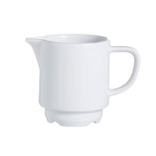 Arc Cardinal R0817 Arcoroc Candour Creamer 3.5 Oz (L:3.75'' X W:2.75'') High Alumina Porcelain