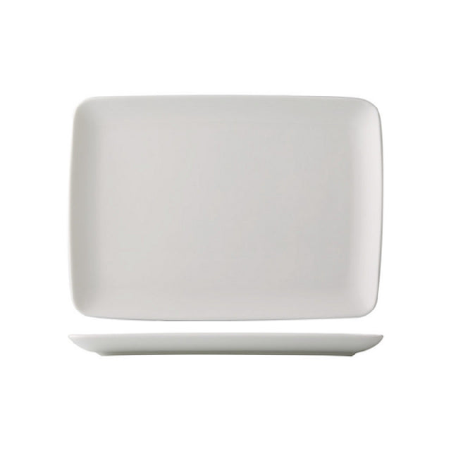 CAC China ARA-RT12 Aurora Platter 12"L X 8-3/4"W X 7/8"H Rectangular