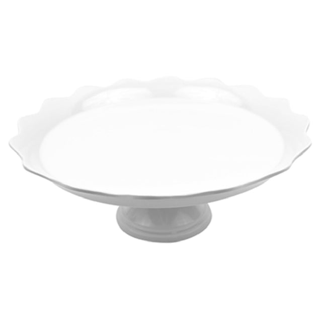 BauscherHepp T1370 Wave Cake Stand 13-1/5" X 5-1/8"H Dishwasher Safe