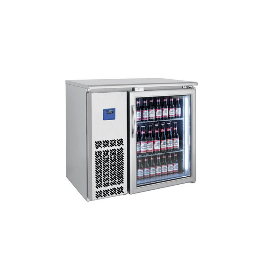 BK Resources SSBB-1G-36 Back Bar Refrigerator 36"W (1) Glass Door