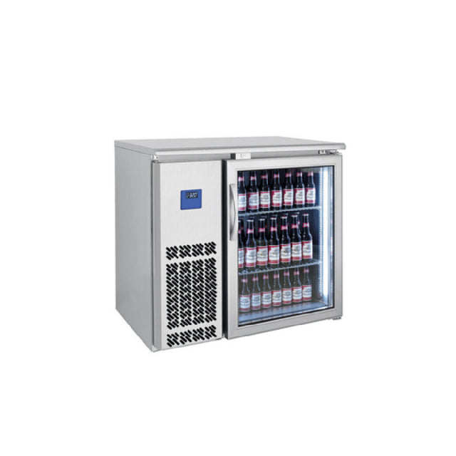 BK Resources SSBB-1G-36 Back Bar Refrigerator 36"W (1) Glass Door