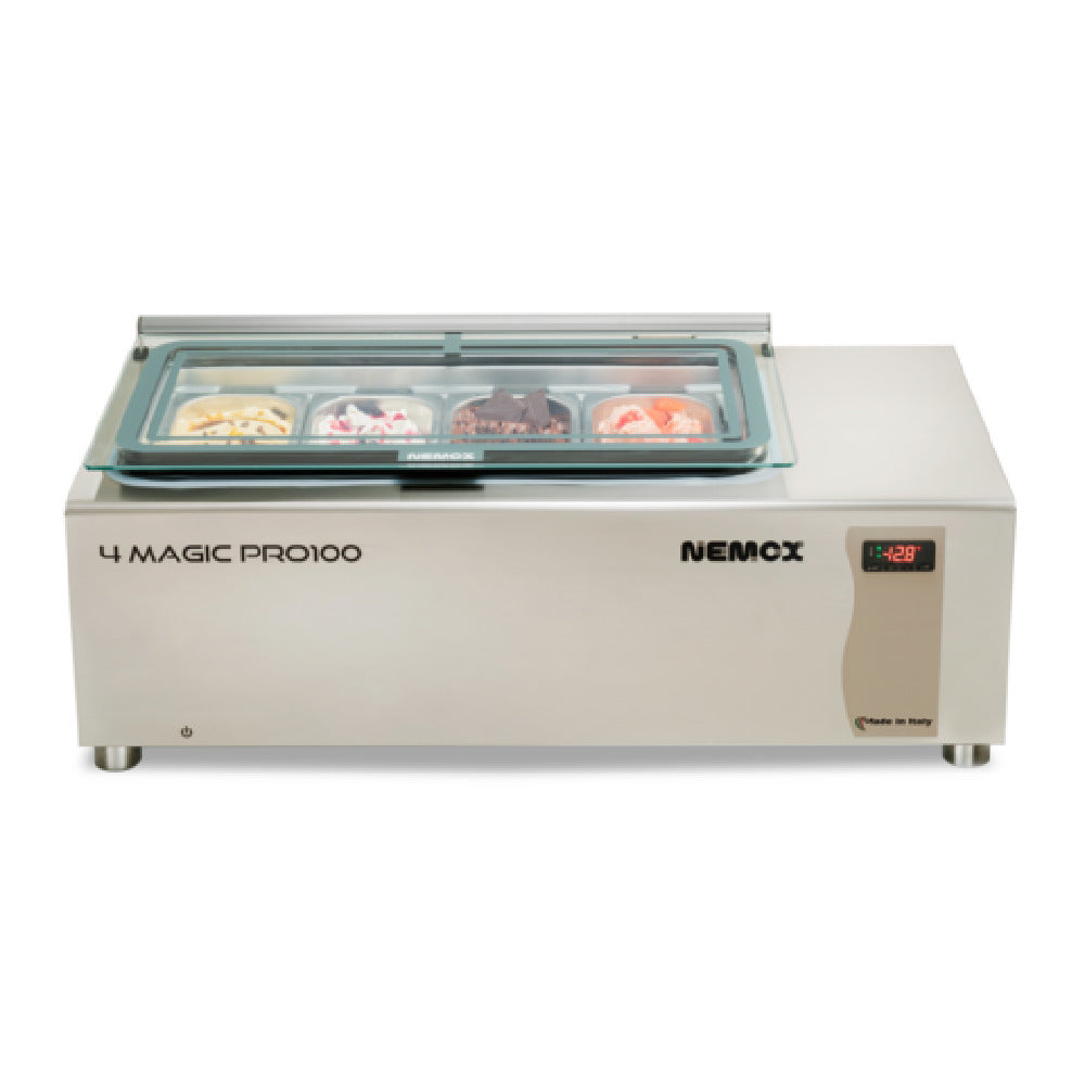 Eurodib 0036101250R07 Nemox 4 Magic Pro 100 Display Case 19.8" X 38.6" X 14.2"
