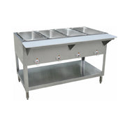 Hubert 28W-111 - Kratos® Electric Steam Table/Hot Food Table, Four Wells, Stationary