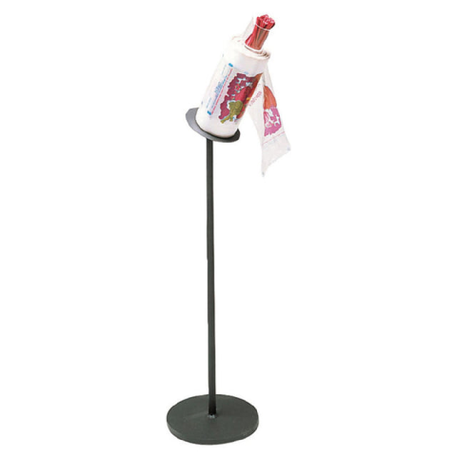 Hubert 73715 - Roll Bag Holder/Dispenser, 18" Dia. X 51"H, Floor Stand