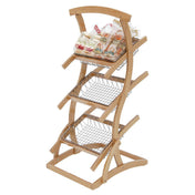 Hubert 23125 - Merchandiser, 3-tier, 25-1/2" X 22-3/4" X 51"H Overall