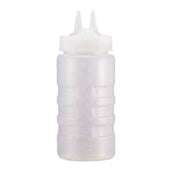 Vollrath 2316-1308 Traex® Twin Tip™ Squeeze Bottle Dispenser 16 Oz. Wide Mouth