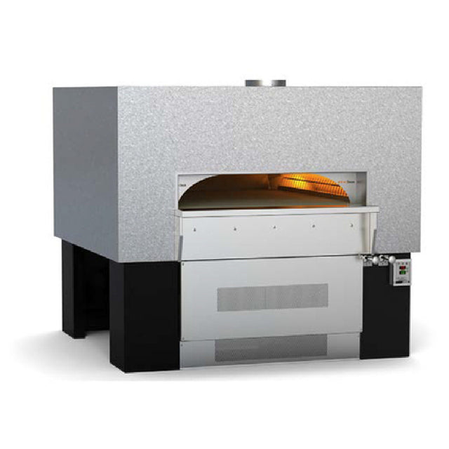 Wood Stone FD-9690-RFGLL-IR Fire Deck Stone Hearth Oven Two Radiant Flames On Left Side With Infrared Under Floor Burner