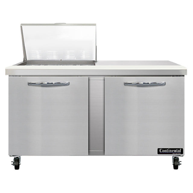 Continental Refrigerator SW60N12M Mighty Top Sandwich Unit 60"W 17.0 Cu Ft Capacity