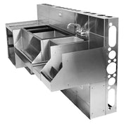 Glastender C-MD-41 CHOICE Modular Bar Die 41"H Galvanized Steel Structure With Stainless Steel Interior Finish