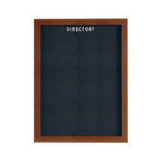 Aarco OADCO4836L Directory Board 36"W X 48"H Enclosed Face