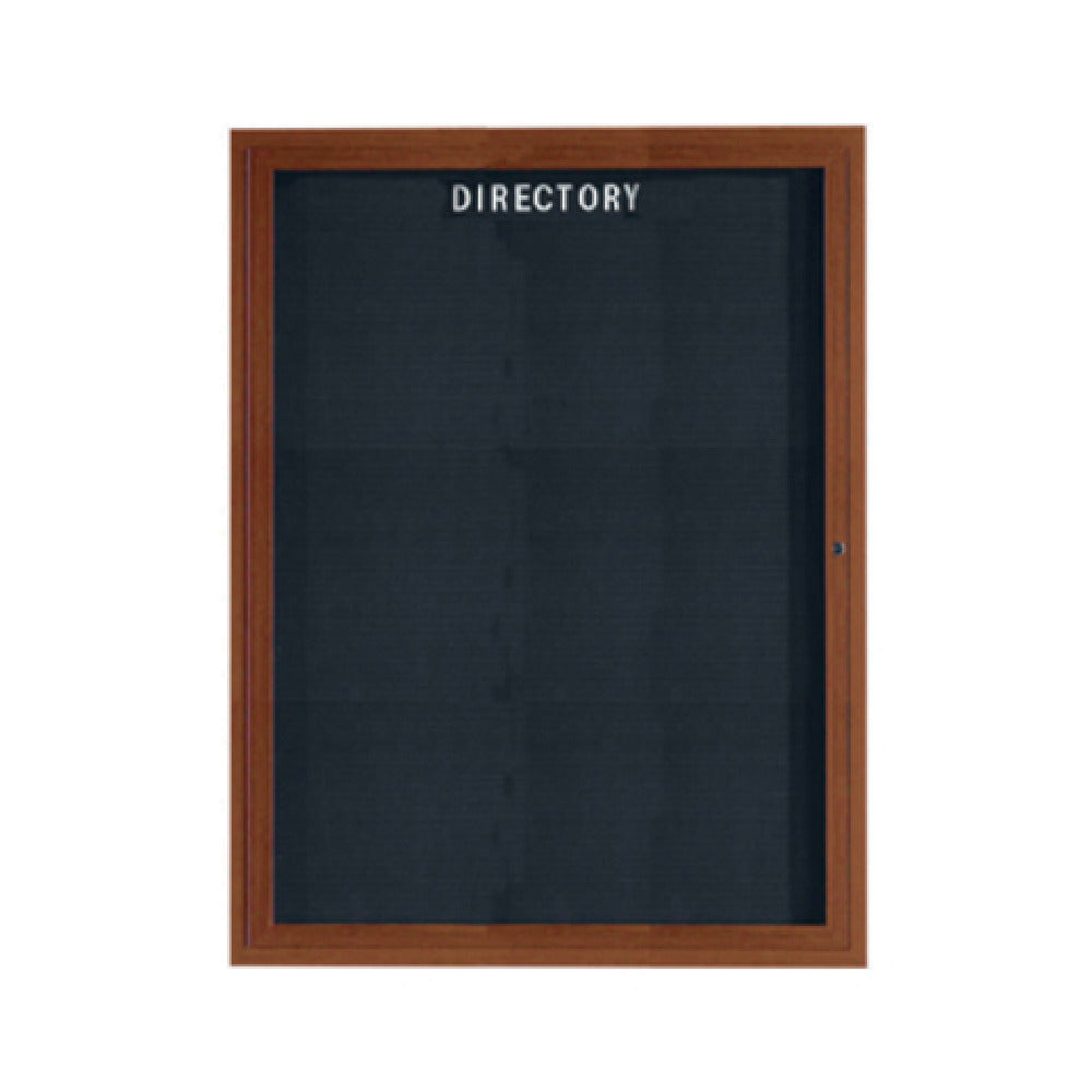 Aarco OADCO4836RL Directory Board 36"W X 48"H Enclosed Face