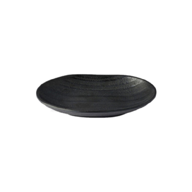 GET Enterprises JW7307-B Elite Global Solutions Plate 7-1/4"L X 4-1/2"W X 1-1/8"H Oval