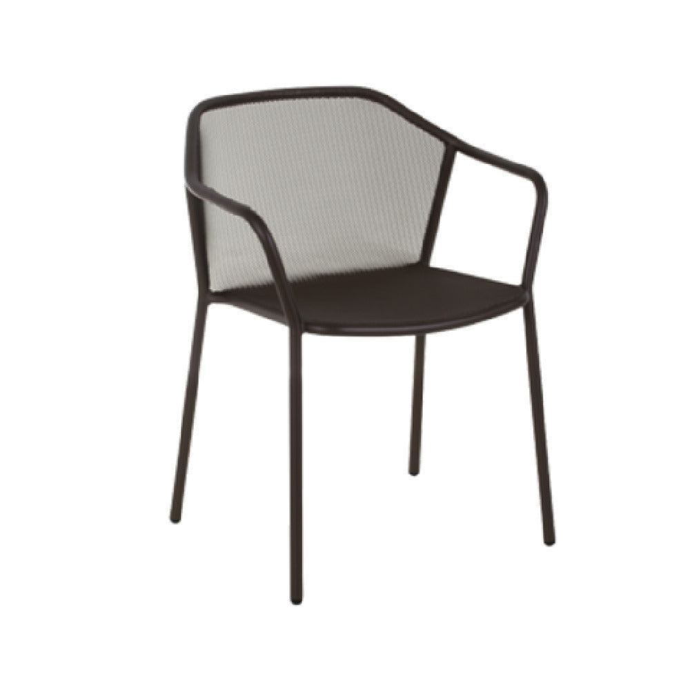 Emuamericas, Llc E522-41 - Darwin Stacking Armchair, Outdoor/indoor, Steel Mesh Seat And Back