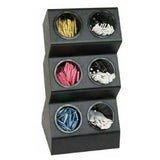 Dispense-Rite VSCH-6BT - Flatware Organizer, 21-1/8"H X 10-1/2"W X 9-1/4"D, Countertop
