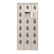 Winholt WL-618-ST Lockers 6-tier Floor Mounted