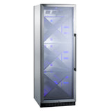 Summit SCR1401LHXCSS Wine Cellar Freestanding Reach-in