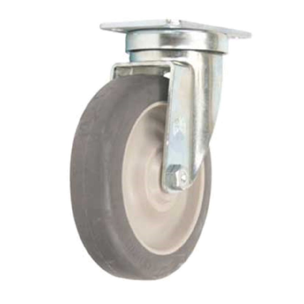 Forbes Industries 1616-S 5" Standard Gray Wheel & Swivel Caster