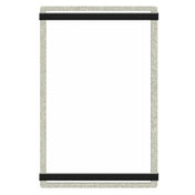 Menu Solutions ALSIN17-RB Menu Board Holds 11" X 17" Insert Single Panel