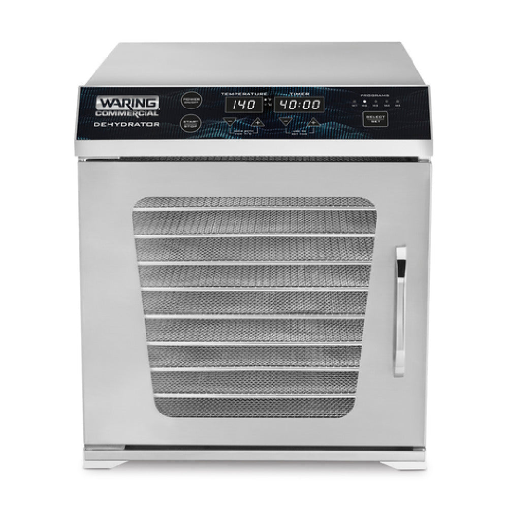 Waring WDH10E - (International) Dehydrator, Single Zone, (10) 15" X 13-1/2" Mesh Racks