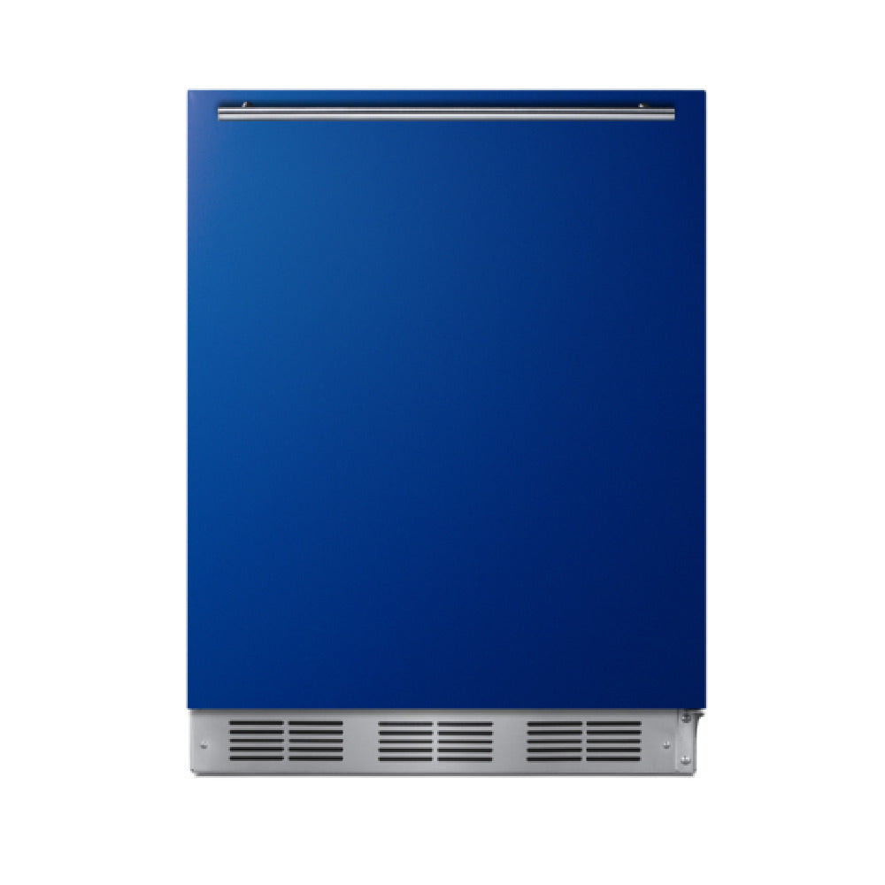 Summit BRF631BKBADA Undercounter Refrigerator-Freezer 5.1 Cu.ft. Capacity 23.63"W X 23"D X 32.13"H