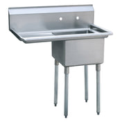 Atosa MRSA-1-L MixRite Sink 1-compartment 39"W X 24"D X 44-1/2"H Overall