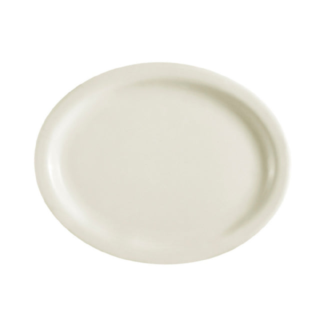 CAC China NRC-27 NRC Platter 13-1/2"L X 10-1/2"W X 1-3/4"H Oval