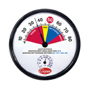 Cooper Atkins 212-158-8 Prep Area/ Dry Storage Thermometer 12" (30.5cm) Dia. Dial