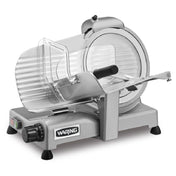 Waring WCS250SV - Commercial Food Slicer, Electric, 10" Tempered Chrome Blade