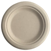 JMC Janitorial JMCBEFRP6EB - ECO Plate, 6" Round, Bamboo Fiber (1000 Per Case)
