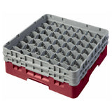 Cambro 49S434416 Camrack® Glass Rack With (2) Soft Gray Extenders Full Size
