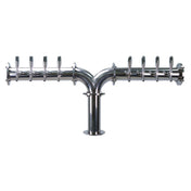 Micro Matic TT-Y-8KR-11 Titan "Y" Draft Beer Tower Countertop 52-3/4"W X 19-7/8"H